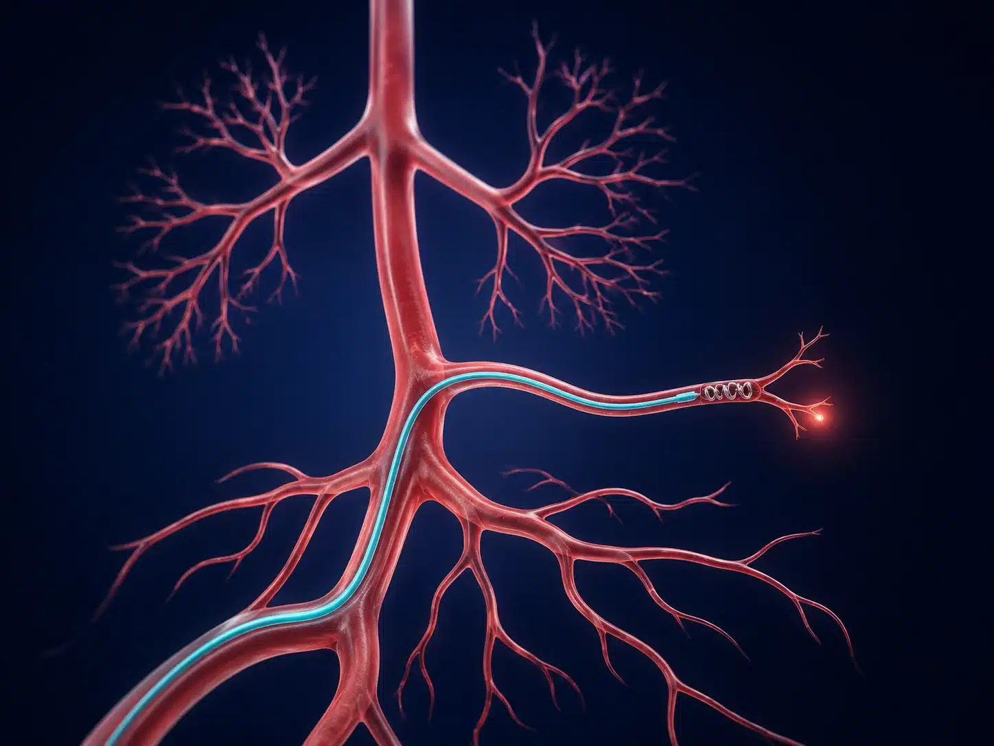 Image-guided catheter embolisation